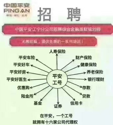 中國(guó)平安人壽保險(xiǎn)本溪中心支公司南芬營(yíng)銷(xiāo)服務(wù)部 您的貼心保險(xiǎn)服務(wù)伙伴